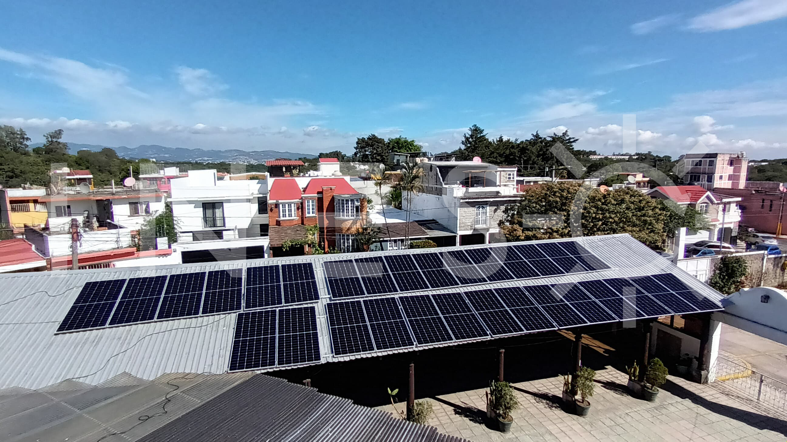 INESO instalación solar 3 en Guatemala